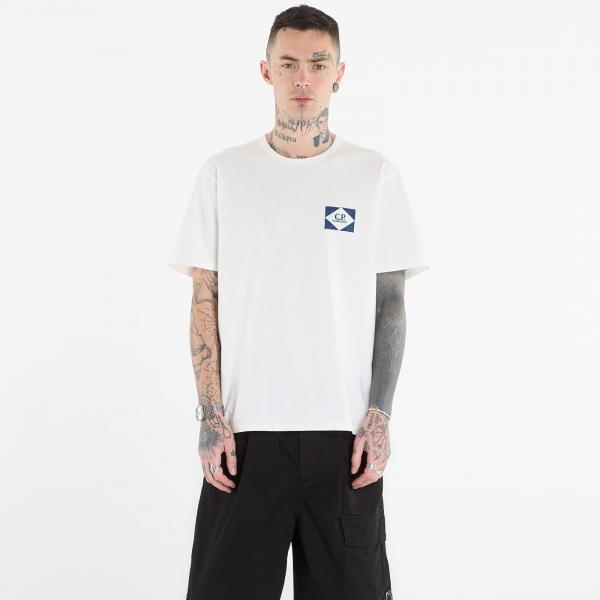 Tričko C.P. Company Short Sleeve Off White XXL
