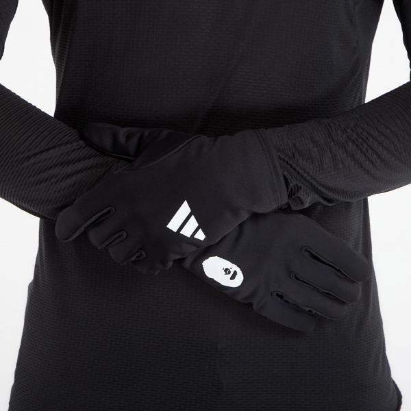 Rukavice adidas x BAPE CAMO GLOVE Black/ Semi Lucid Fuchsia M