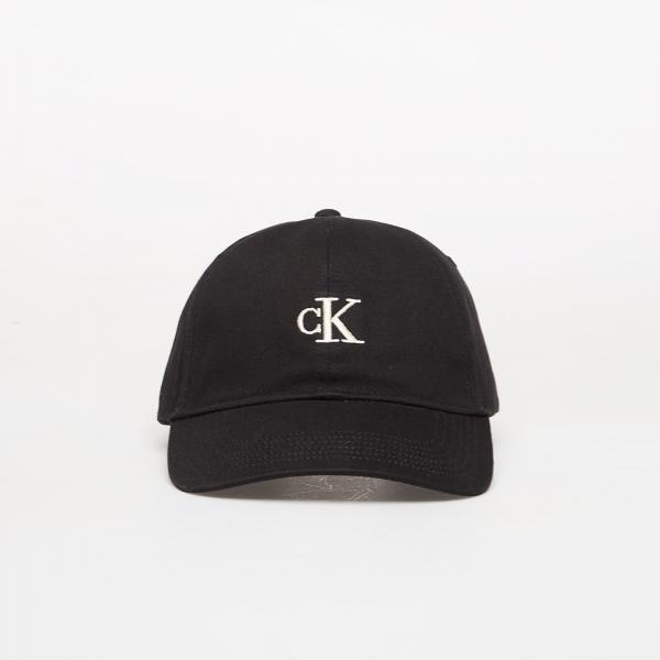 Kšiltovka Calvin Klein Monogram Embroidery Cap Black Universal