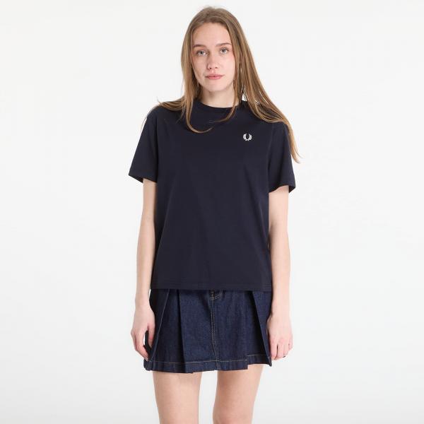 Tričko FRED PERRY Crew Neck T-Shirt Navy 40