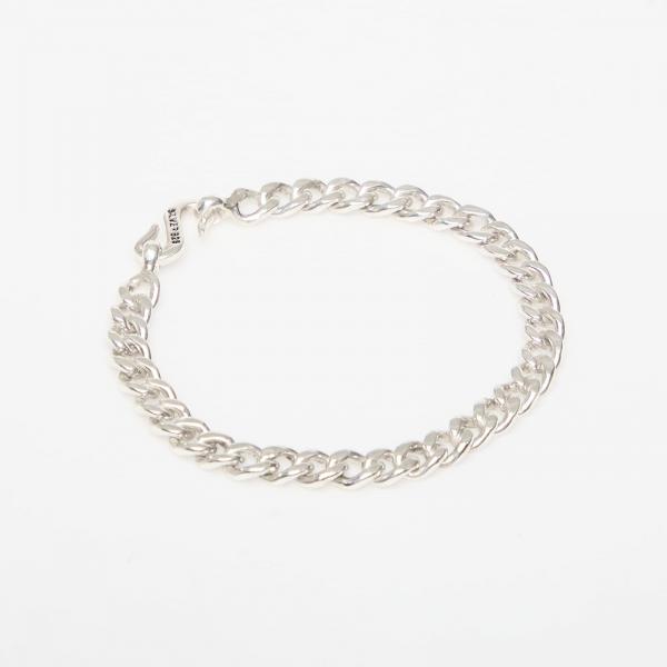 Náramek MAPLE Cuban Link Bracelet 5Mm Silver 925 16 cm