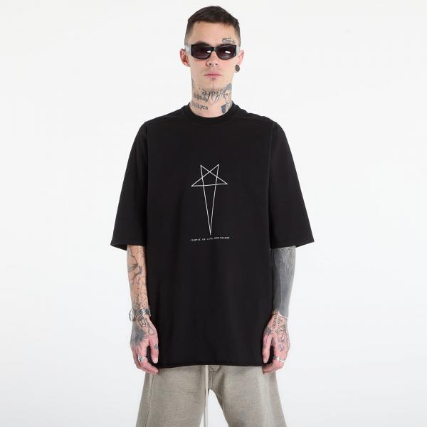Tričko Rick Owens DRKSHDW Jumbo Ss T-Shirt Black/ Milk M