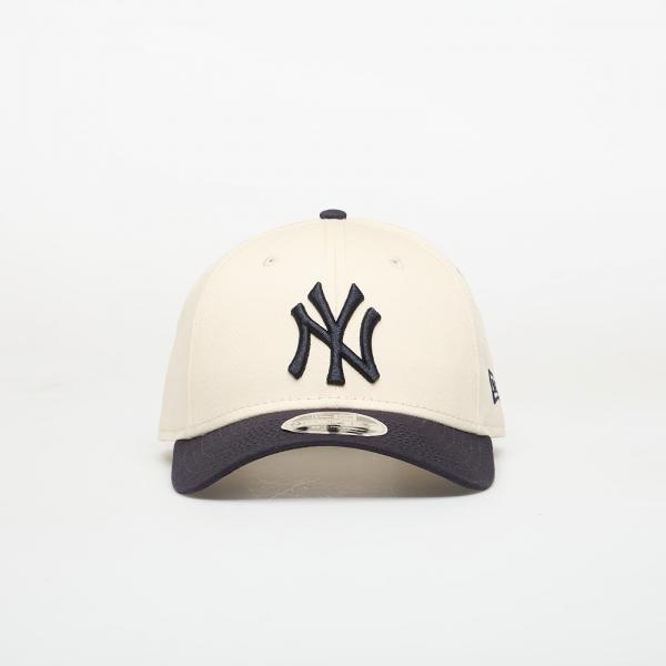 Kšiltovka New Era 9FORTY New York Yankees Light Cream/ Official Team Color Universal