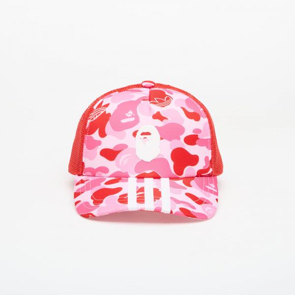 Kšiltovka adidas Trucker Cap Bape® Clear Pink OSFM