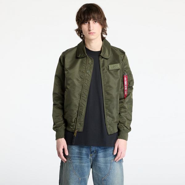 Bunda Alpha Industries Flying Tigers CWU Dark Olive XXL