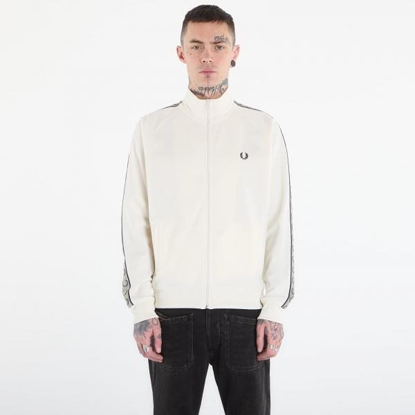 Mikina FRED PERRY Contrast Tape Track Jacket Ecr/ Nvy/ Seagrss L