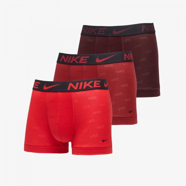 Trenky Nike Trunk 3-Pack Red M