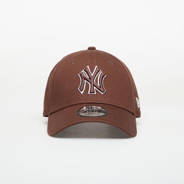Kšiltovka New Era 9FORTY MLB Team Outline New York Yankees Brown Universal