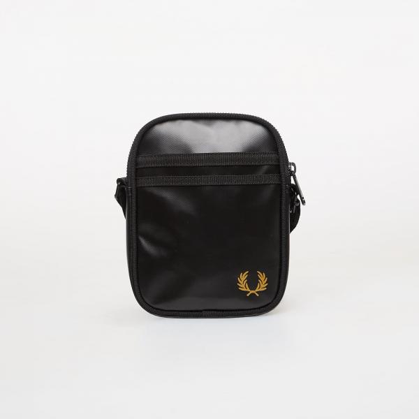 Taška FRED PERRY Tonal Classic Small Side Bag Black/ Gold Universal