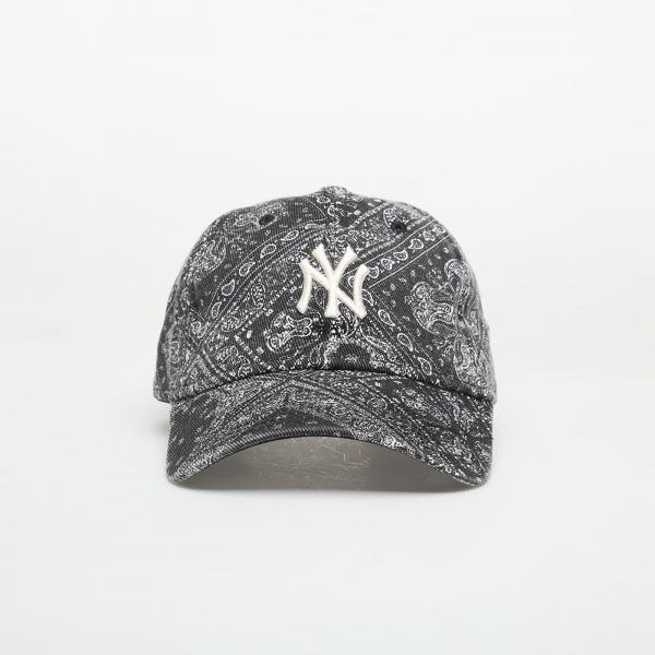 Kšiltovka New Era 9TWENTY New York Yankees MLB Washed Paisley Black Universal