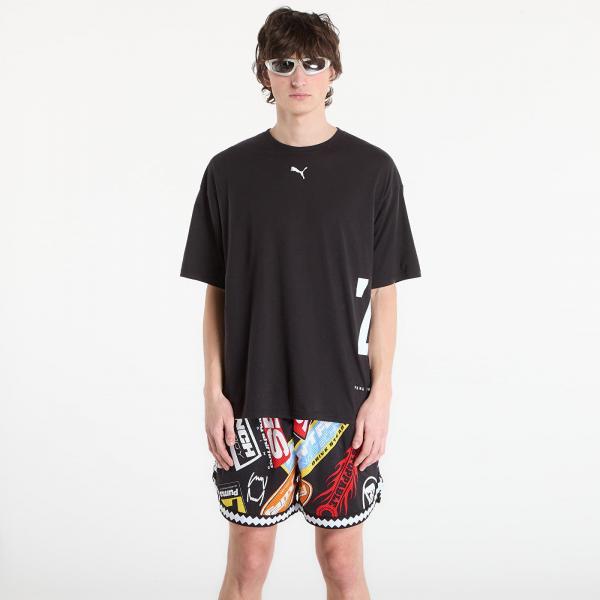 Tričko Puma M Graphic Oversized Tee Puma Black XL