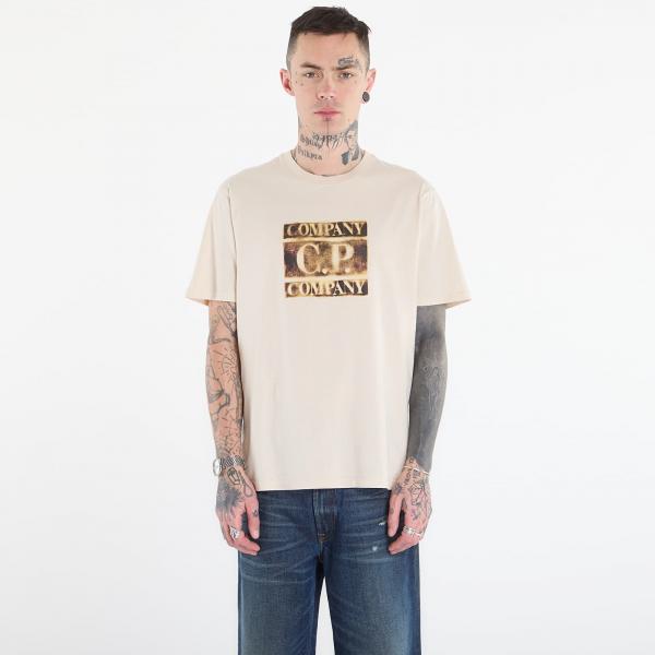 Tričko C.P. Company Short Sleeve Frozen Dew/ White XL