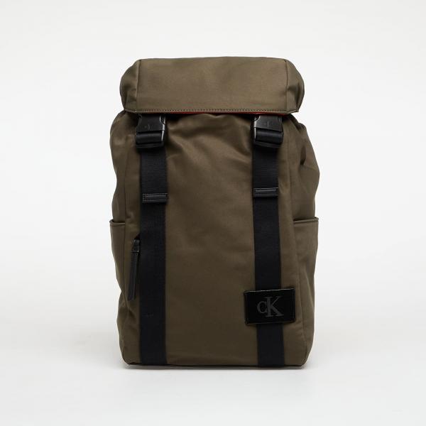 Batoh Calvin Klein Canvas Mix Backpack Green Universal