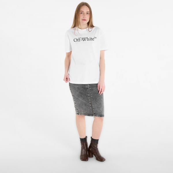 Tričko Off-White Big Logo Bookish Regular Tee White XS