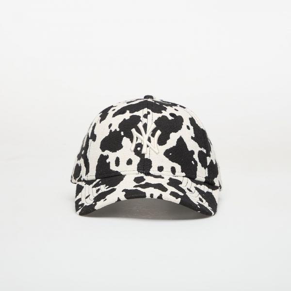 Kšiltovka New Era 9FORTY MLB Cow Midi New York Yankees Black/ Optic White Universal