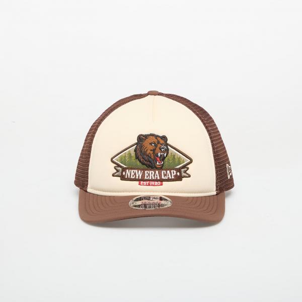 Kšiltovka New Era 9FORTY Af Trucker Graphic Brown universal