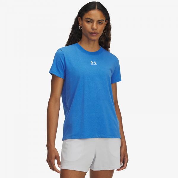 Tričko Under Armour Rival Core SS Blue XS