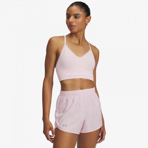 Podprsenka Under Armour Vanish Seamless Low Bra Pink M