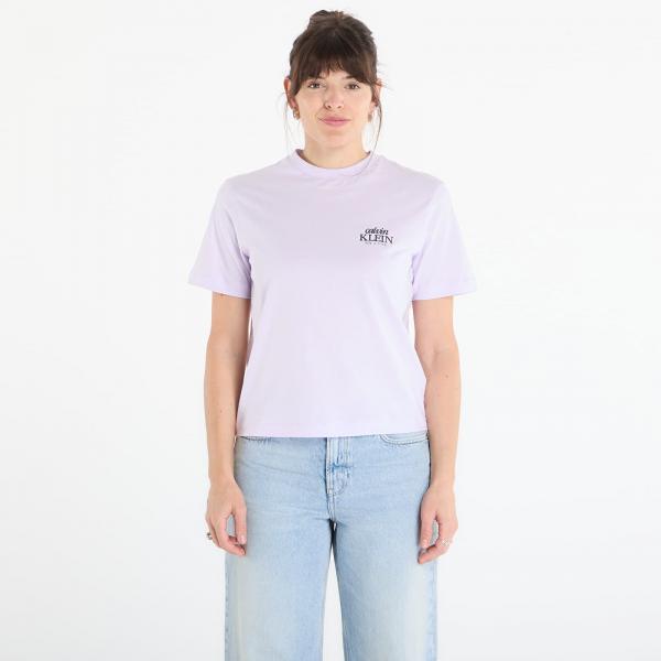 Tričko Calvin Klein Jeans Ss Boxy Graphic T-Shirt Island Lilac M