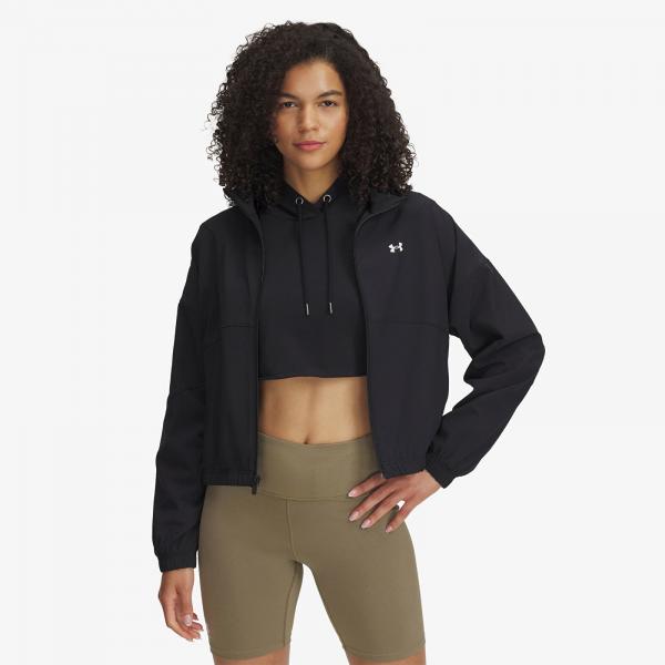 Bunda Under Armour Rival Woven Jacket Black XS