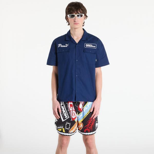 Košile Puma x Fast & Furious Mechanic Shirt Persian Blue S