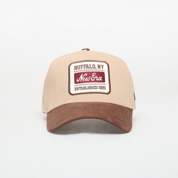 Kšiltovka New Era 9FORTY Aframe Patch Suede Camel/ Nfl Brown Suede Universal