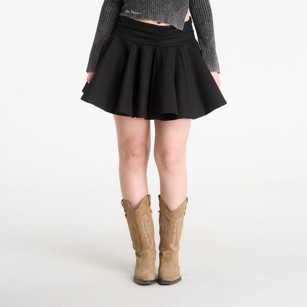 Sukně AllSaints Tulip Ponte Skirt Black 28