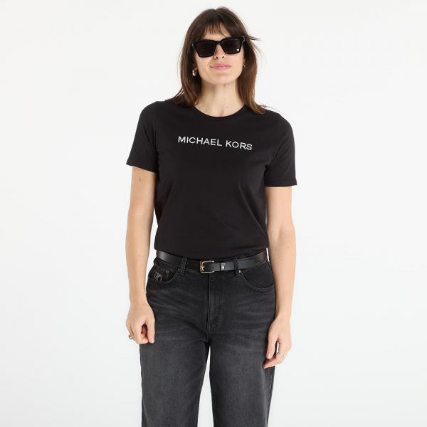 Tričko Michael Kors Mk Stud Classic Tee Black XS