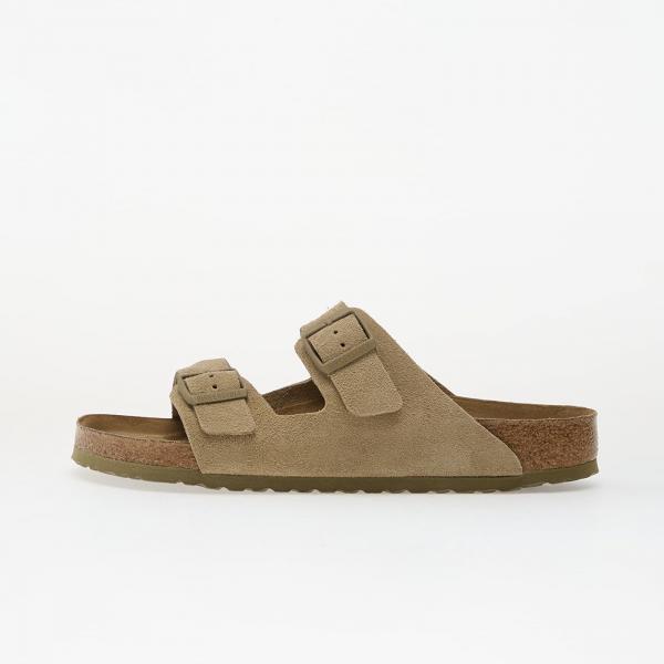 Tenisky Birkenstock Arizona Suede Leather Unisex Faded Khaki EUR 45