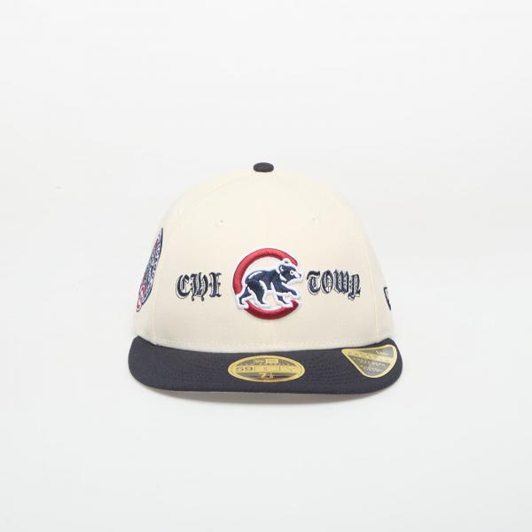 Kšiltovka New Era 59FIFTY MLB Coops Logo 5 Chicago Cubs Beige 7 1/4