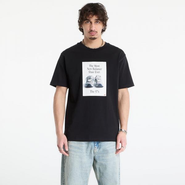 Tričko New Balance 574 Ad T-Shirt Black M