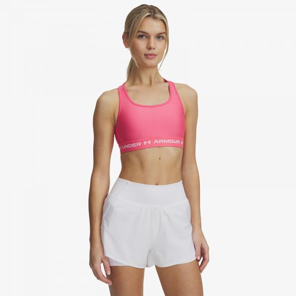 Podprsenka Under Armour Crossback Mid Bra Pink XS