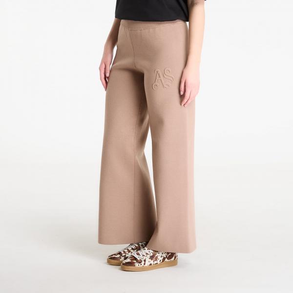 Kalhoty AllSaints Sonny Knit Trouser Pine Bark Brown 29