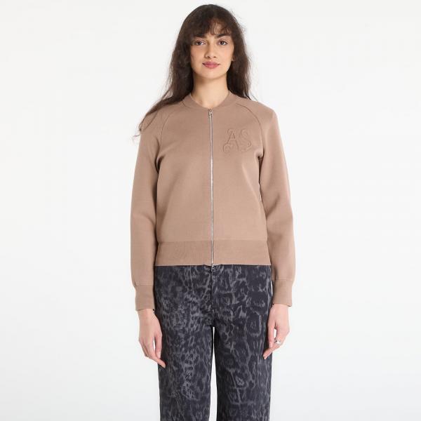 Svetr AllSaints Sonny Cardigan Pine Bark Brown M