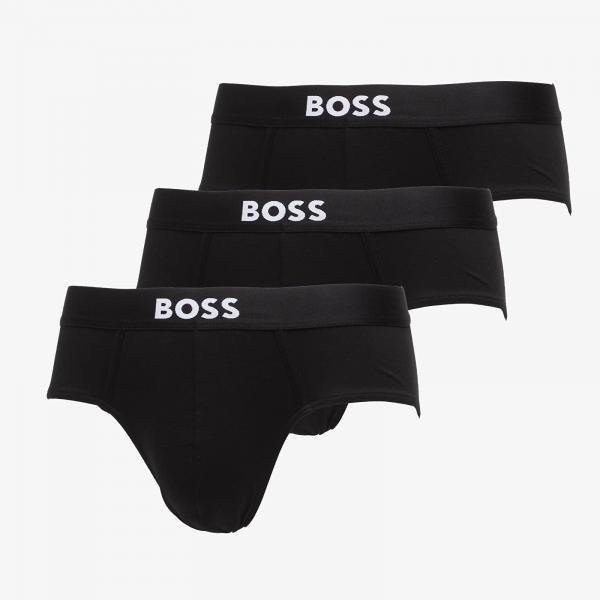 Boxerky Hugo Boss Hip Brief 3-Pack Boss One Black M