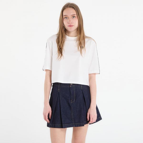 Tričko FRED PERRY Taped T-Shirt Snow White 38