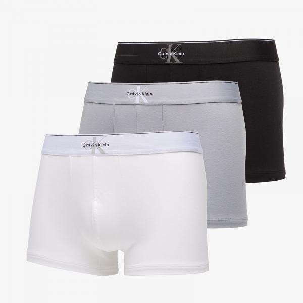 Trenky Calvin Klein Trunk 3-Pack Gray XL
