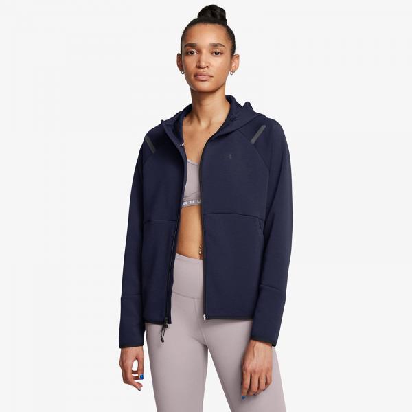 Mikina Under Armour Unstoppable Fleece FZ Blue S