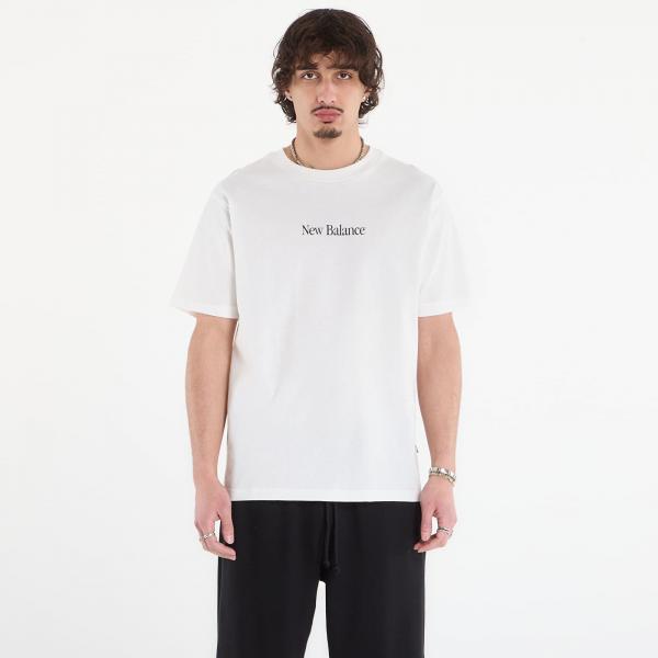 Tričko New Balance N Collage T-Shirt Sea Salt XXL