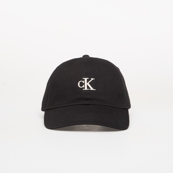 Kšiltovka Calvin Klein Monogram Embroidery Cap Black Universal