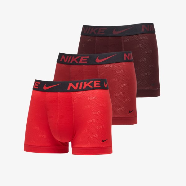 Trenky Nike Trunk 3-Pack Red M