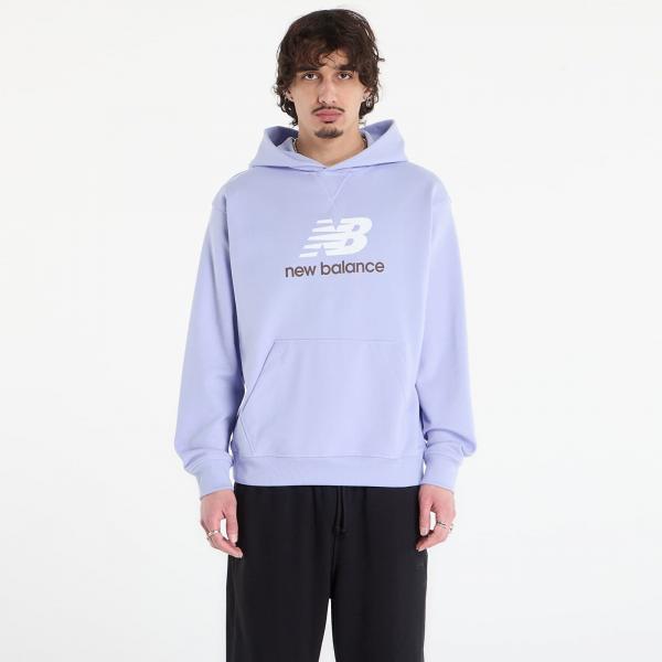 Mikina New Balance Athletics French Terry Logo Hoodie Daybreak XL