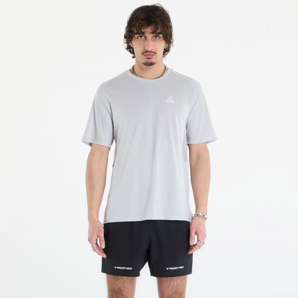 Tričko Nike ACG "Solar Chase" Men's Dri-FIT ADV Trail Running Top Grey Fog/ College Grey/ Summit White L