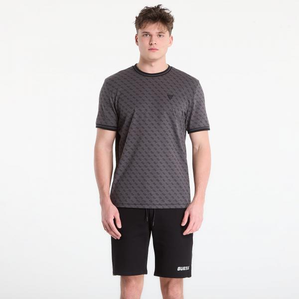 Tričko GUESS Marshall T-Shirt Aop Black M