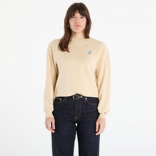 Mikina Tommy Hilfiger Script Reg Sweatshirt Country Ivory S