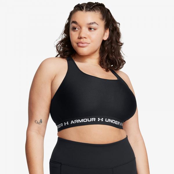 Podprsenka Under Armour Crossback Mid Bra Black XS