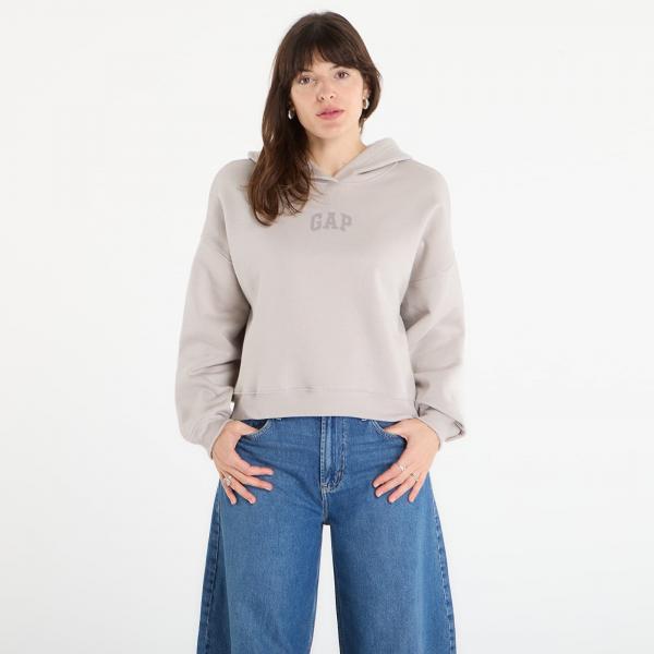 Mikina GAP V-Gap Mini Arch Pullover Hoodie Beige M