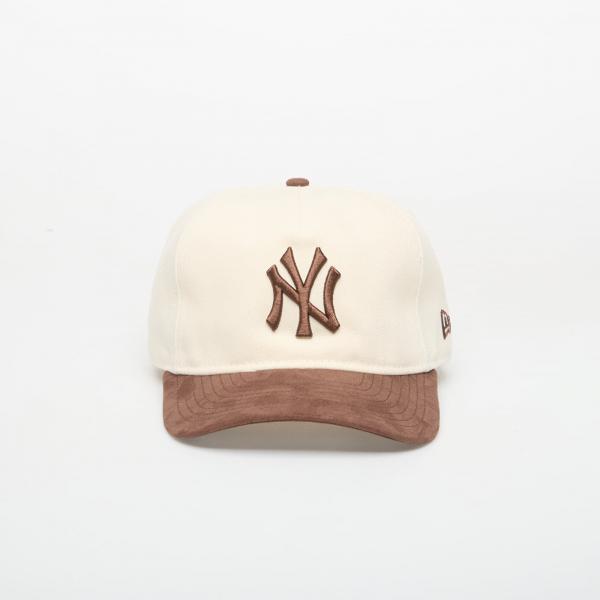 Kšiltovka New Era 9FIFTY Aframe MLB Suede Visor New York Yankees Beige S-M