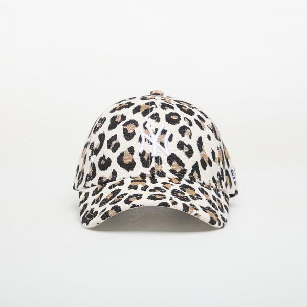 Kšiltovka New Era 9FORTY MLB Leopard Midi New York Yankees Camel Universal