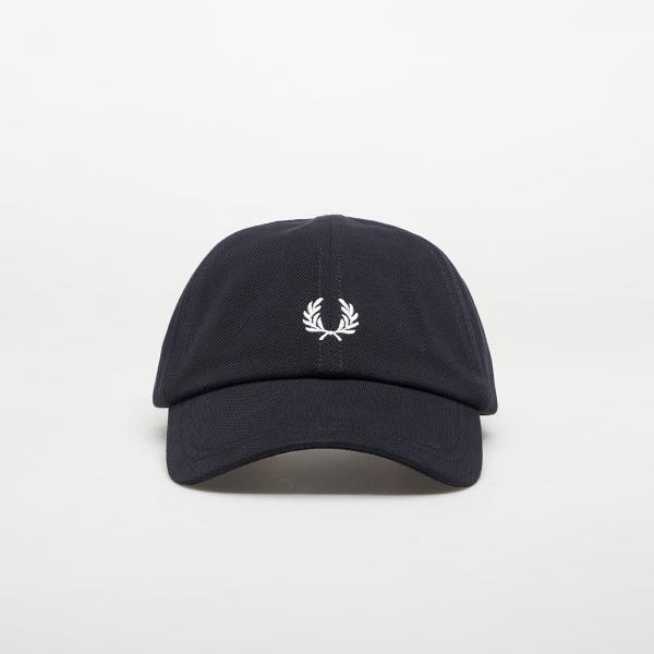 Kšiltovka FRED PERRY Pique Classic Cap Navy/ Snow White Universal